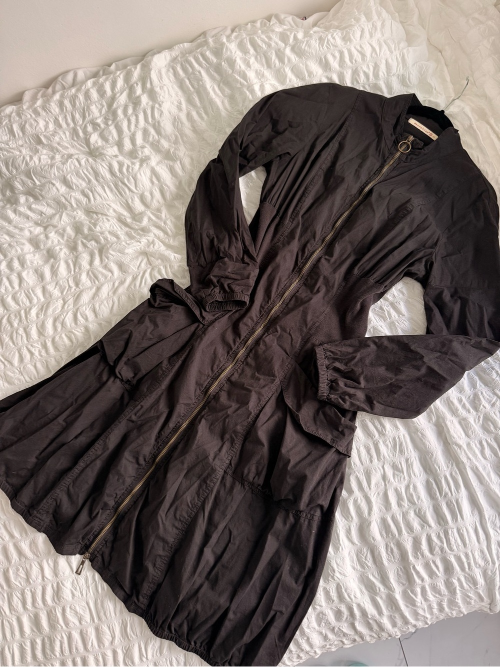 XCVI Wearables Deschutes Jacket Dress in Black Sz L